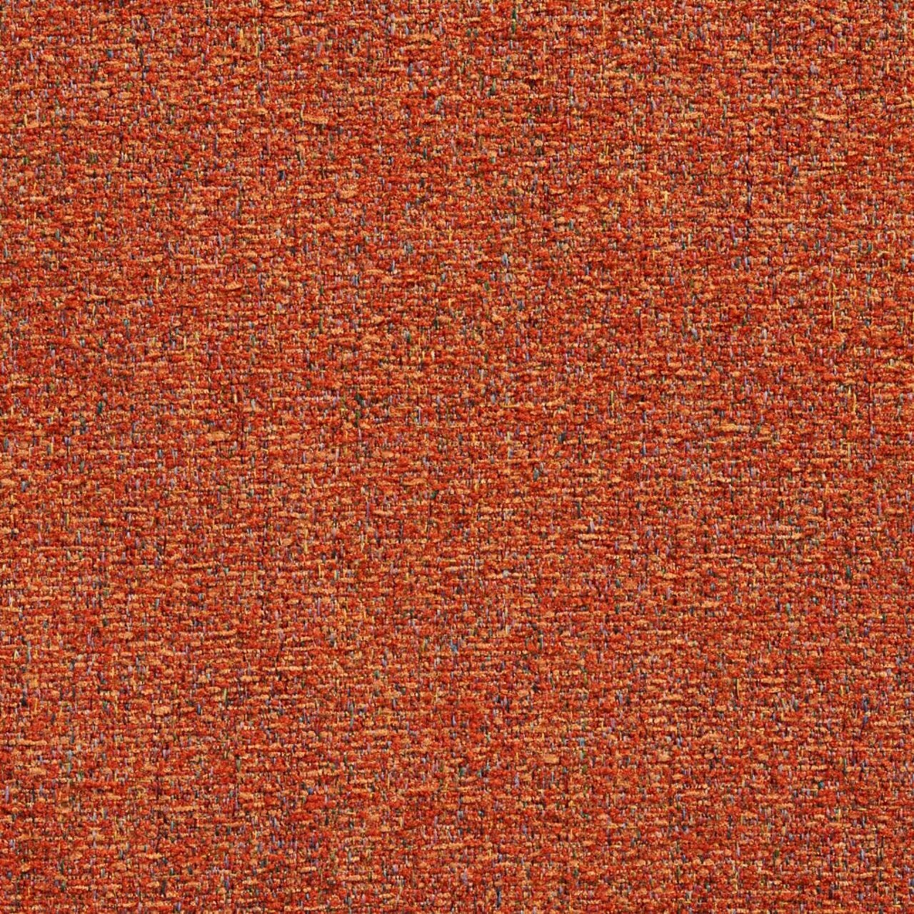 Orange Textured Tweed Upholstery Fabric by The Yard - SKU: Prodigy Rust
